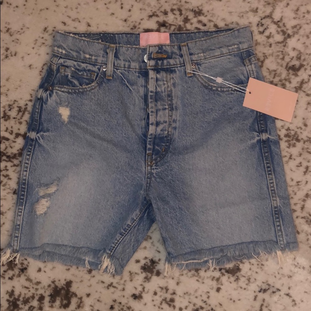 Revice Denim 90s cutoff Monica shorts
